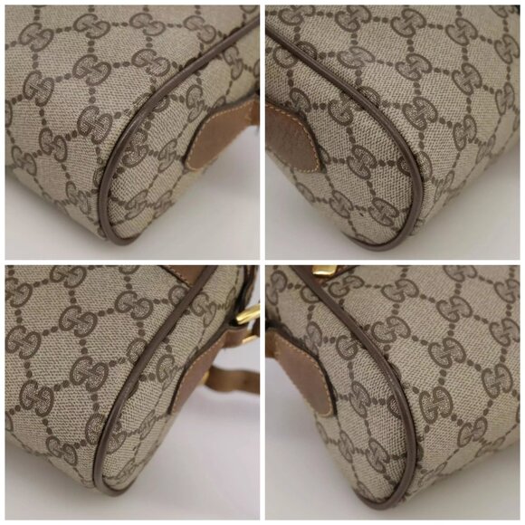 GUCCI Web Sherry Line GG Supreme Shoulder Bag - Picture 16 of 16
